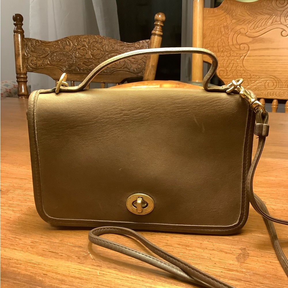 Vintage Coach Casino Bag